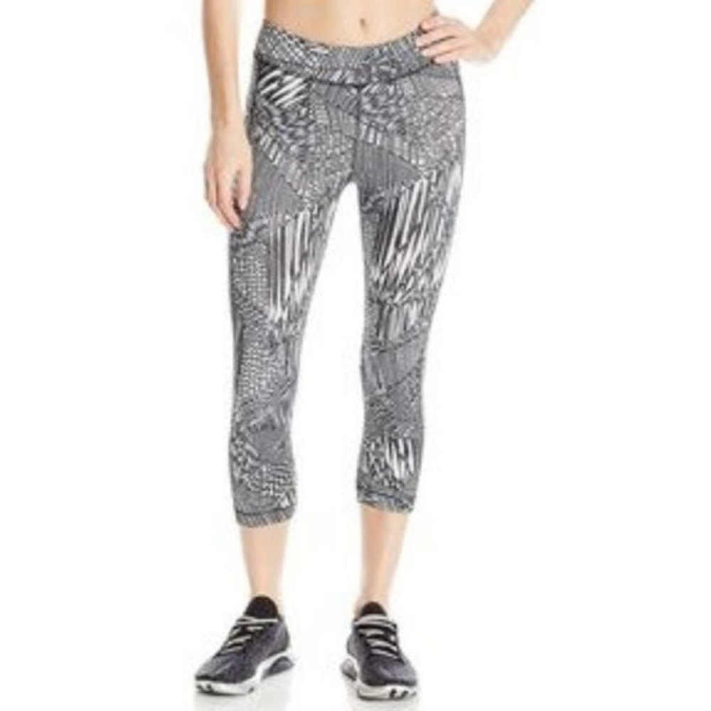 Under Armour Heatgear Cropped Geometric Legging